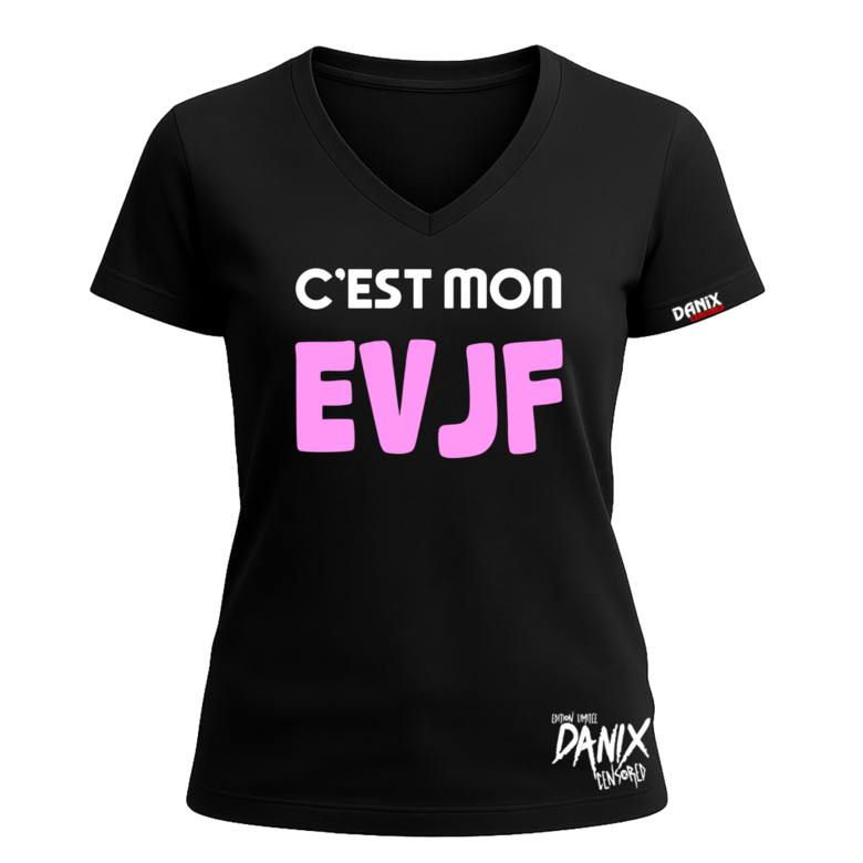 Tshirt C'est mon EVJF [DANIX CENSORED]